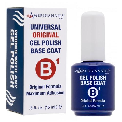 White Smoke Americanails Gel Polish Base Coat 0.5oz