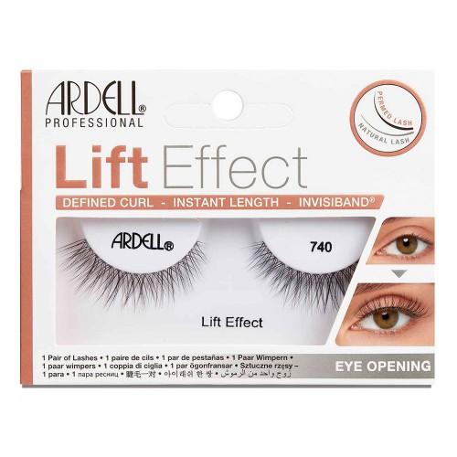 White Smoke Ardell Lift Effect Invisiband Strip Lashes - 740