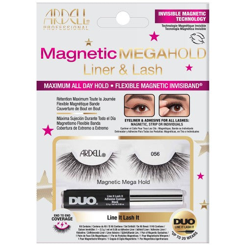 Lavender Ardell Magnetic Mega Hold 056 Liner & Lash