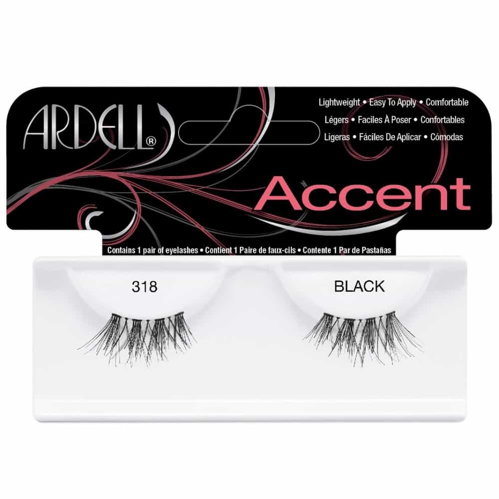 White Smoke Ardell Fashion Lash Accent - 318 Black