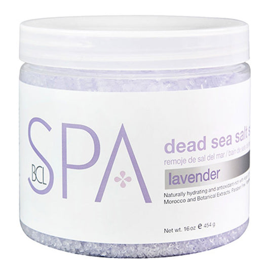 White Smoke BCL Spa Lavender Salt Soak