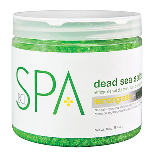White Smoke BCL Spa Lemongrass & Green Tea Salt Soak