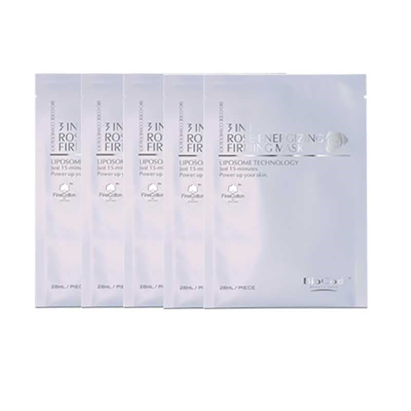 Light Gray Biocode  Rose 3In1 Firming Mask  5/box