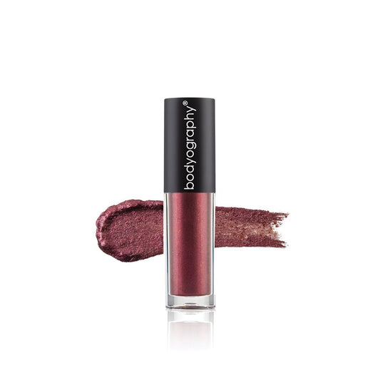 White Smoke Bodyography  Crystal Glide Liquid Eyeshadow  Garnet