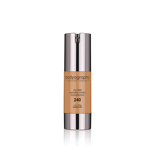 Rosy Brown Bodyography  Natural Finish Foundation  #240