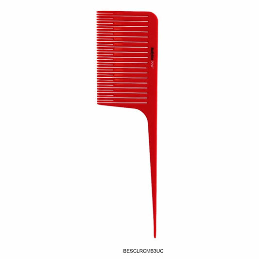 White Smoke BaBylissPRO Coloring Comb W/Pintail Red BESCLRCMB3UC 44929