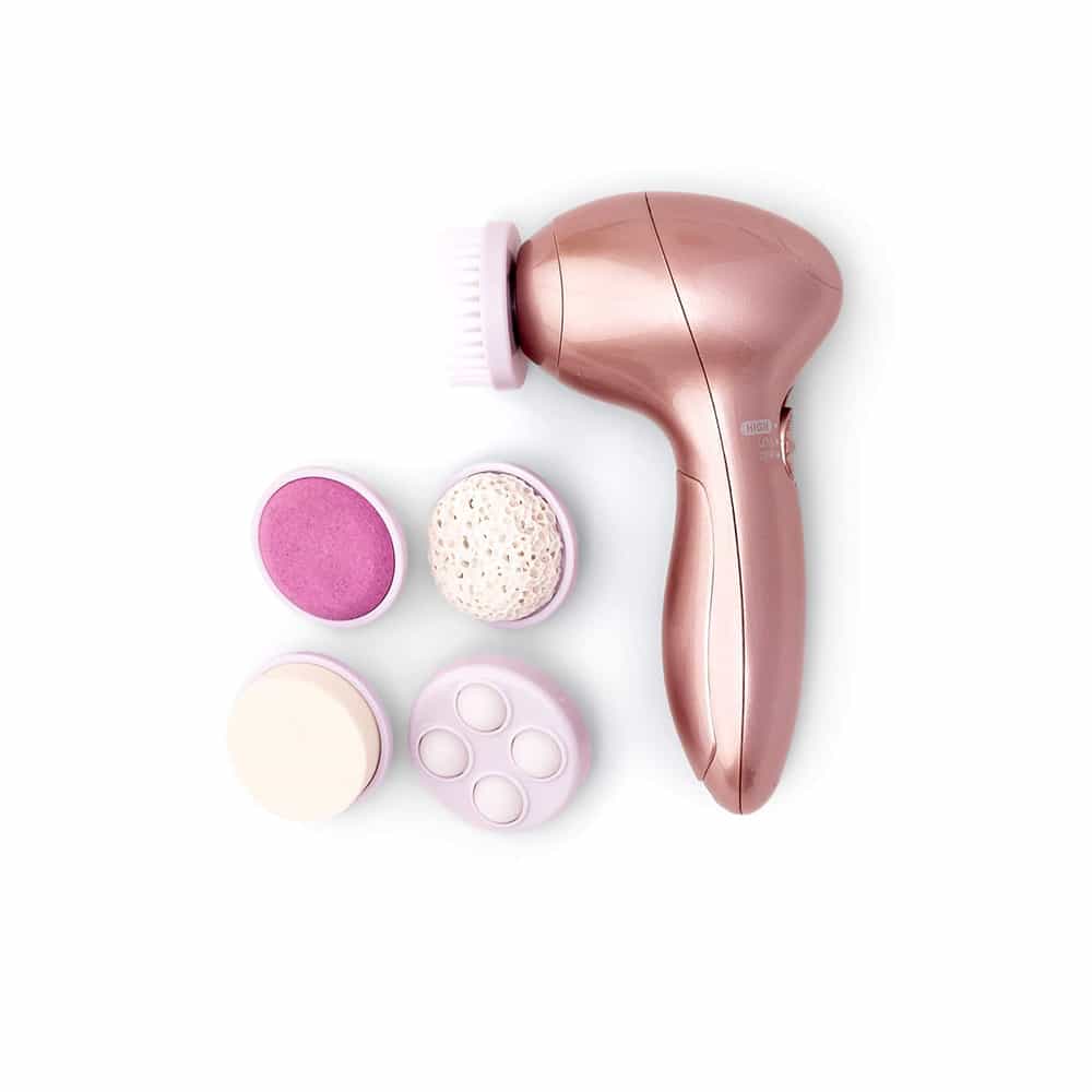 White Smoke Zoe Ayla 5 IN 1 Cleansing Brush Set REL001-CLEBR/01035