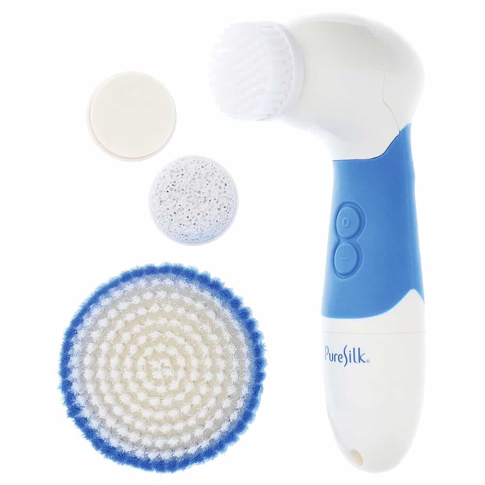 White Smoke Pure Silk 4-IN1 Rotating Cleansing Brush CPS1-7003-WHT 84046