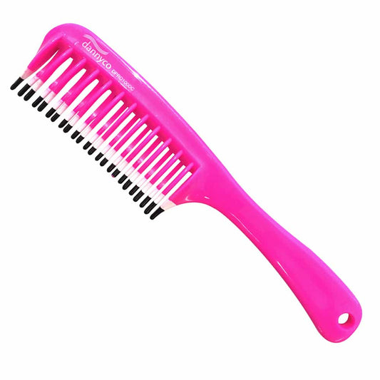 White Smoke Dannyco Pink Large Detangling Comb DPRO100WMC 01937