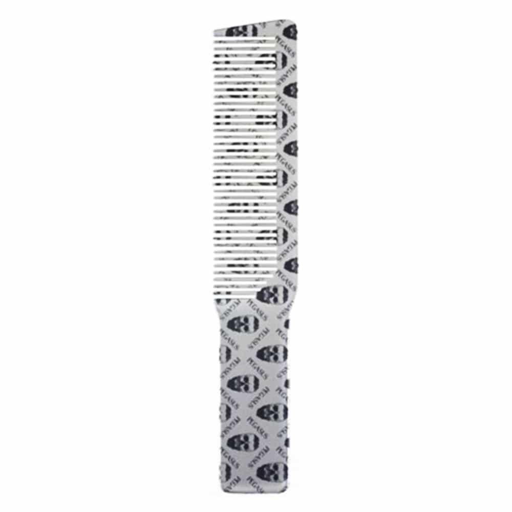Gray Pegasus Skulleto Clipper Comb 8.07" Silver PEGSK516ASC/02740