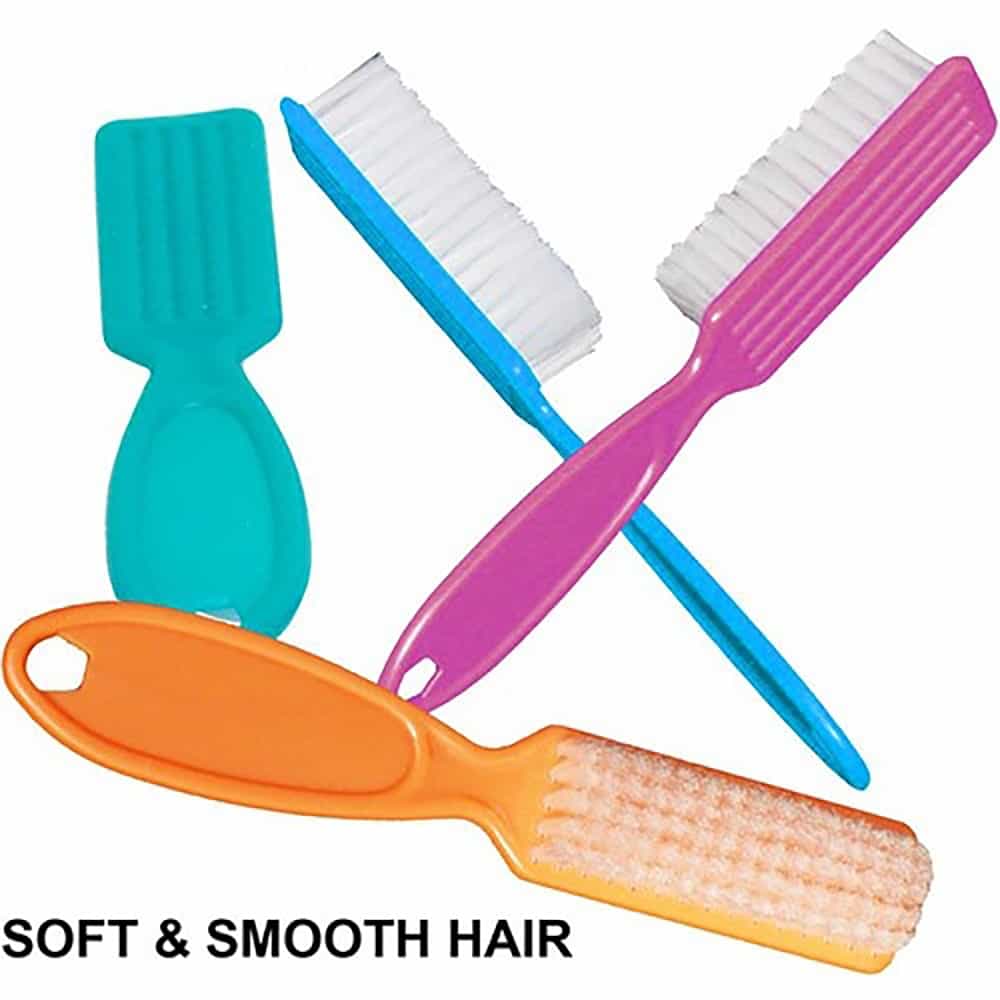 White Smoke Berkeley Manicure Nail Brush - Soft Bristle MB103