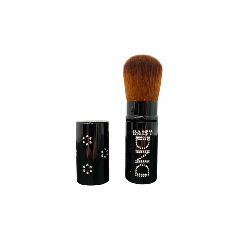 White Smoke DND Large Nail Dust Brush - Black