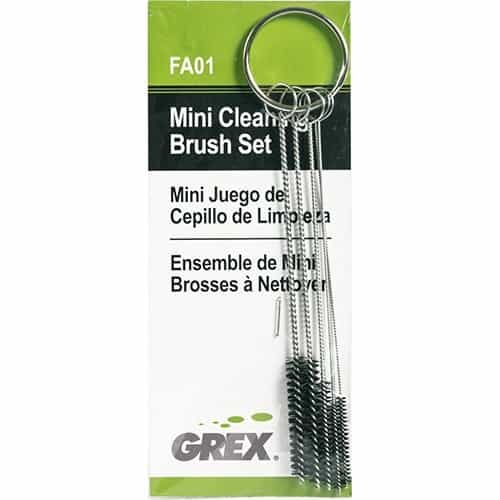 White Smoke Grex Mini Cleaning Brush Set - FA01