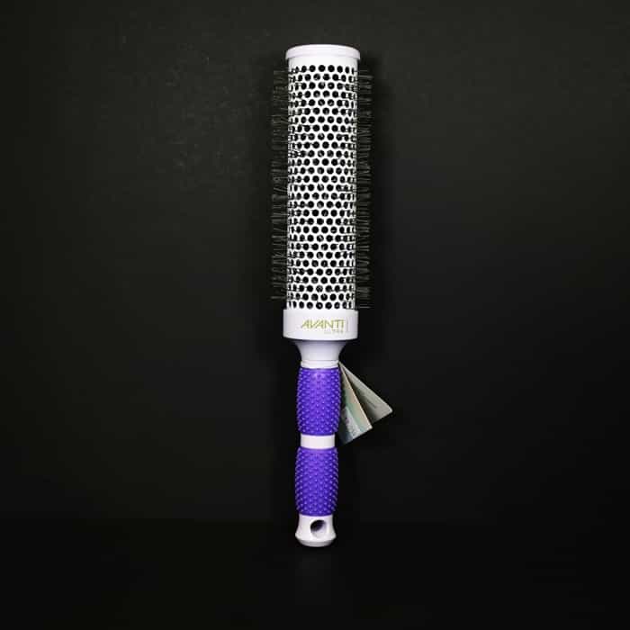 Black Avanti Extra Long Ceramic Thermal Brush - Medium 44mm 02362