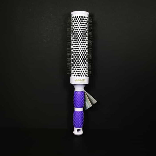 Black Avanti Extra Long Ceramic Thermal Brush - Medium 44mm 02362