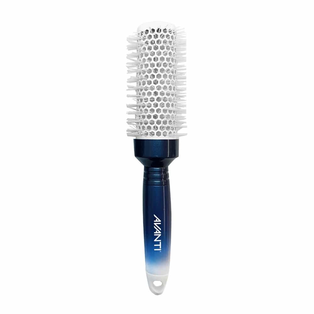 White Smoke Avanti Ceramic Thermal Brush Small OMBR34NOC 02571