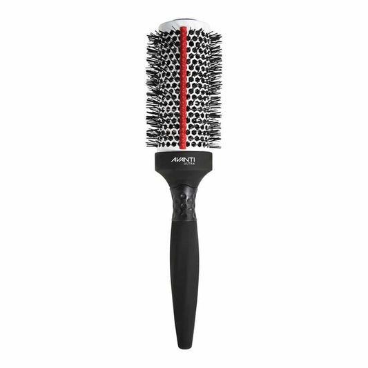 White Smoke Avanti Ultra Keratin Brush W/Strips Large KR-43LC / 05354