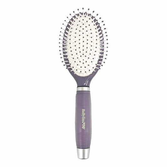 White Smoke BaBylissPRO Silicone Gel Brush Oval BABGELOVCAC 41221
