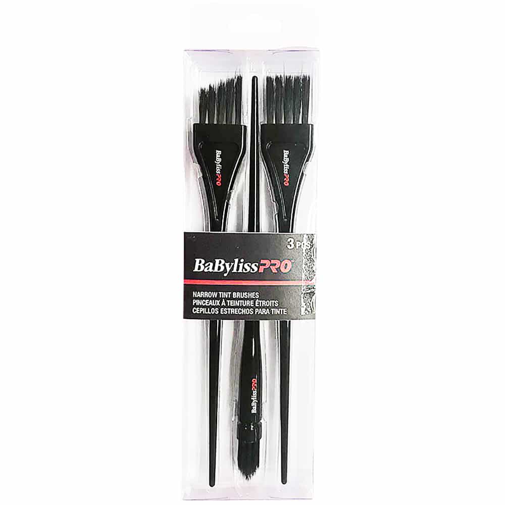White Smoke BaBylissPRO Detailing Tint Brushes BES403UCC