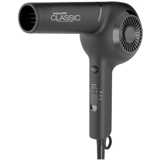 White Smoke Babyliss PRO Iconic Pistol Grip Dryer