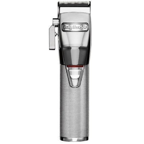 White Smoke Babyliss PRO SILVERFX Metal Lithium Clipper