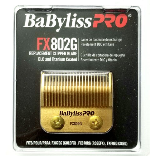 Black Babyliss PRO FX802G Replacement Titanium Taper Blade
