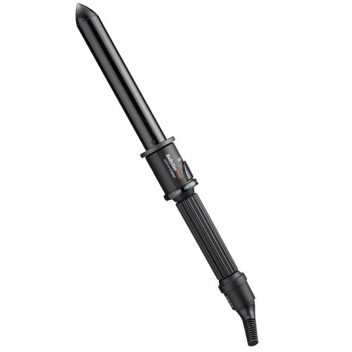 White Smoke BabylissPro 1" Ceramic Curling Wand