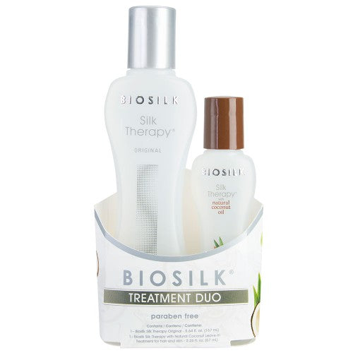 White Smoke Biosilk Silk Therapy Treatment Duo