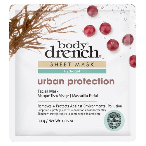 White Smoke Body Drench Urban Protection Hydrogel Sheet Mask