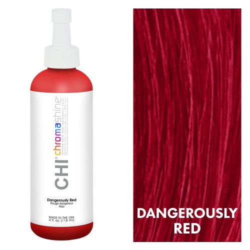 White Smoke CHI Chromashine Color Dangerously Red 4oz