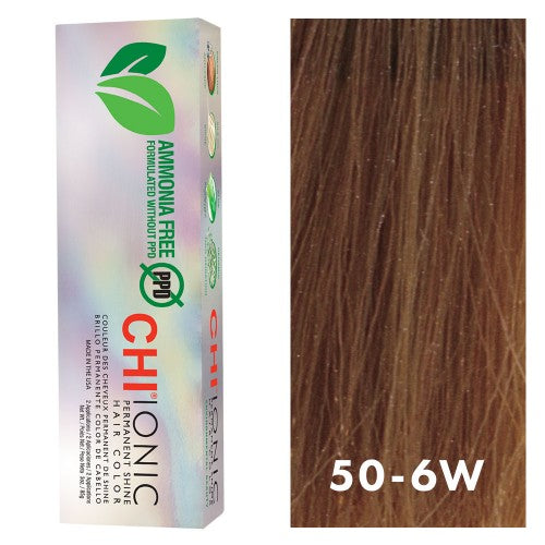 Dark Olive Green CHI Ionic 50-6W Light Natural Warm Brown 3oz