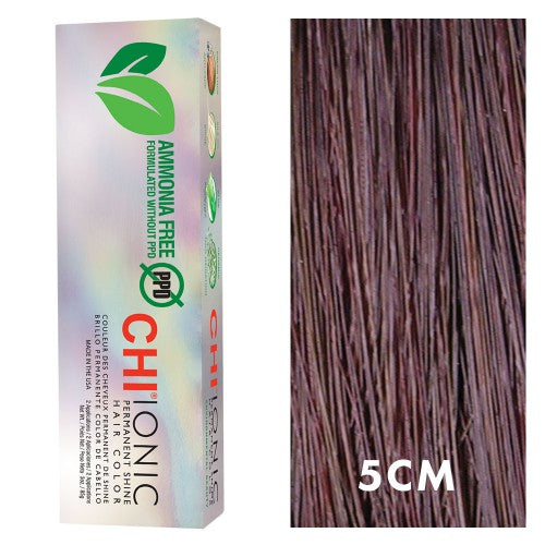 White Smoke CHI Ionic 5CM Medium Chocolate Mocha Brown 3oz