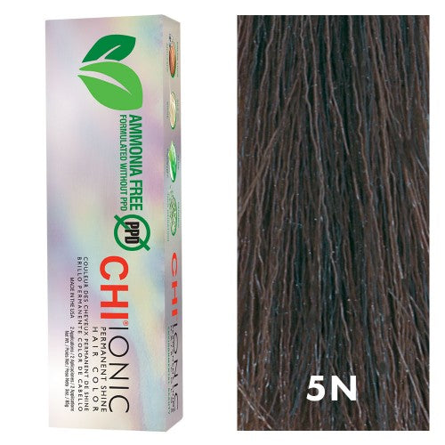 Dark Slate Gray CHI Ionic 5N Medium Brown 3oz
