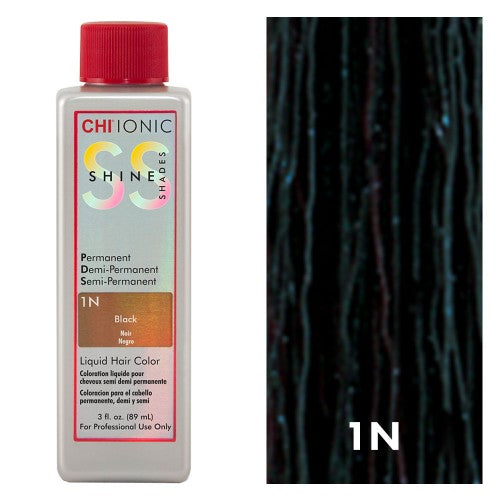 Black CHI Shine Shades 1N Black 3oz