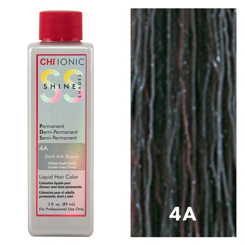 White Smoke CHI Shine Shades 4A Dark Ash Brown 3oz