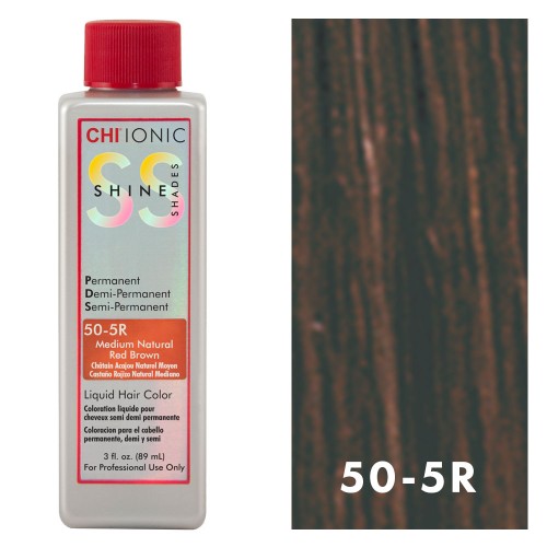 White Smoke CHI Shine Shades 50-5R Medium Natural Red Brown 3oz