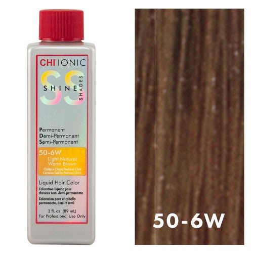 White Smoke CHI Shine Shades 50-6W Light Natural Warm Brown 3oz