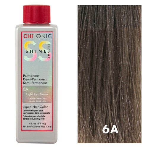 White Smoke CHI Shine Shades 6A Light Ash Brown 3oz