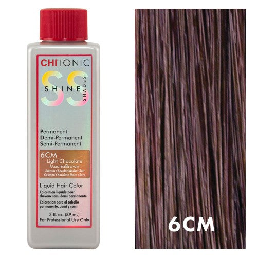 White Smoke CHI Shine Shades 6CM Light Chocolate Mocha Brown 3oz