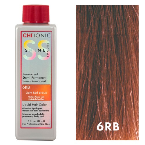 White Smoke CHI Shine Shades 6RB Light Red Brown 3oz