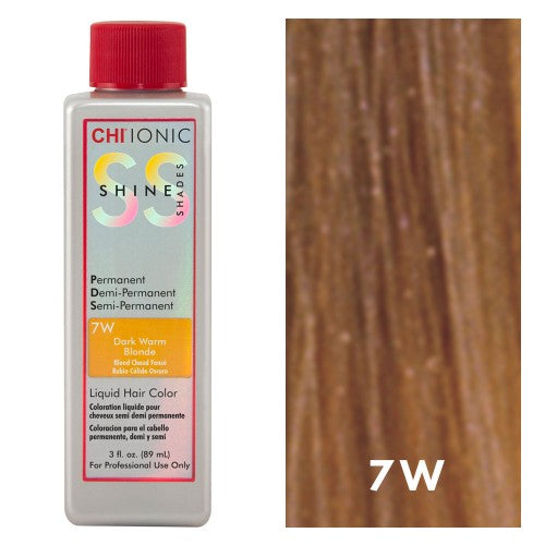White Smoke CHI Shine Shades 7W Dark Warm Blonde 3oz