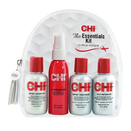 White Smoke CHI The Essentials On The Go Styling Travel Kit 4pk