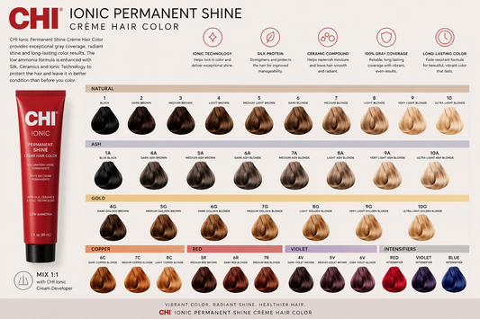 Misty Rose CHI Ionic Permanent Shine Crème Hair Color
