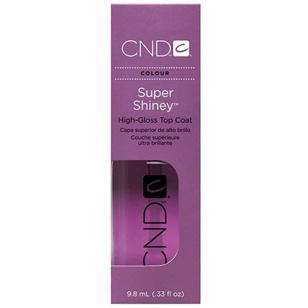 Dim Gray CND Super Shiney Top Coat .33fl oz-9.8ml 20405
