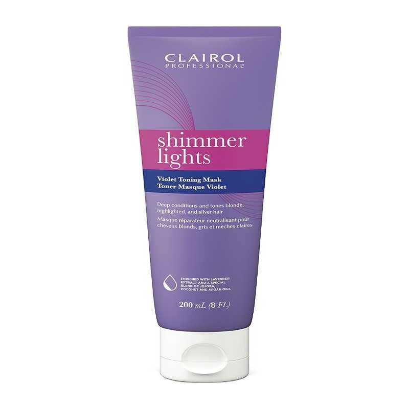 White Smoke Shimmer Lights  Violet Toning Mask  200ml