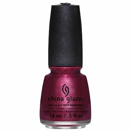 White Smoke China Glaze Santa Red My List 0.5 oz.