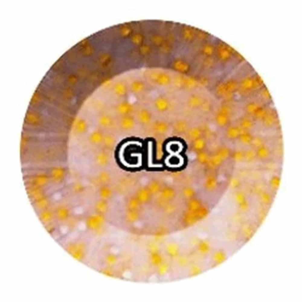 White Smoke Chisel Dip Powder Glitter 2 fl oz - GL08