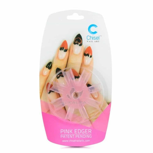 Lavender Chisel Nail Art Patent Pending - Pink Edger Pink