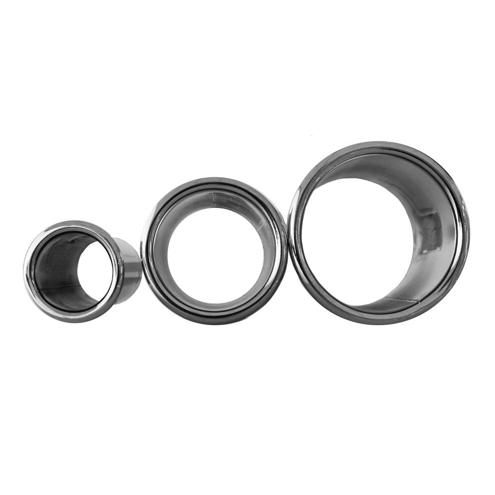 White Smoke Chrome Blow Dryer Ring