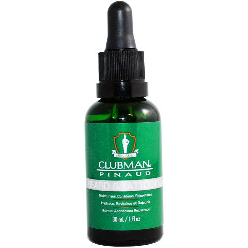 White Smoke Clubman Beard & Tattoo Oil 1oz